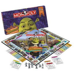 Shrek Monopoly - USAopoly