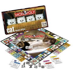 Cat Lover's Monopoly Game - USAopoly
