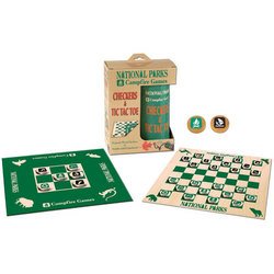 National Parks Checkers and Tic Tac Toe - USAopoly