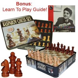 Kasparov Tin Chess Set