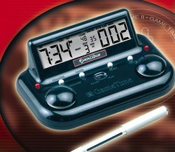 EXCALIBUR U.S. CHESS FEDERATION CHESS & GAME TIME II CLOCK