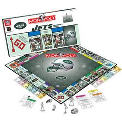 New York Jets NFL Team Collector's Edition Monopoly - USAopoly
