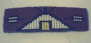 Beaded barrett Hair piece accessories