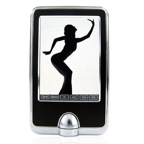 Slim MP4 Player with 2.5 in. Touchscreen
