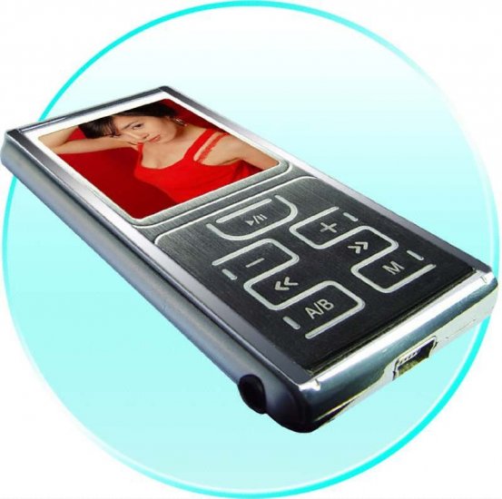 2GB MP4 Protable Media Player- 7 button Interface