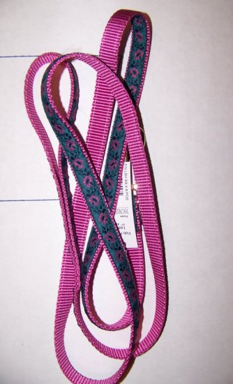 Premier Fido Finery String Posies Leash 1/2"W x 6'L
