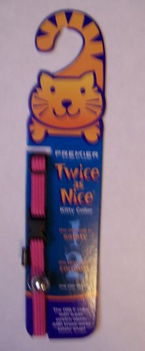 Premier Twice As Nice Break-Away Kitty Cat Collar Dusty Rose