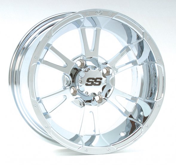 ITP SS112 14 INCH CHROME RIMS SET OF (4)
