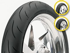 DUNLOP QUALIFER 110-70-17 FRONT