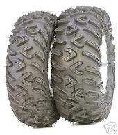 25" ITP TERRACROSS & ITP SS108 BLACK TIRE & WHEEL KIT
