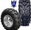 26" SWAMP LITE TIRES & ITP SS108 BLACK TIRE & WHEEL KIT