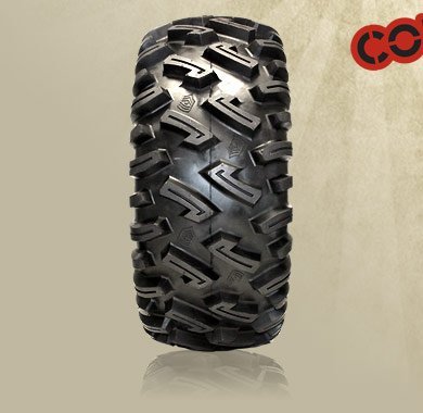 26" GBC DIRT COMMANDER TIRES & ITP SS112 TIRE & WHEEL KIT