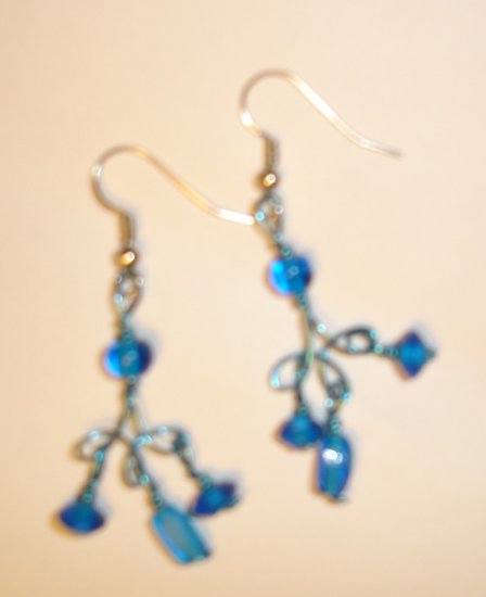 Bohemian earrings - Teal