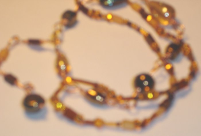 Summer beads bracelet - Earth tones