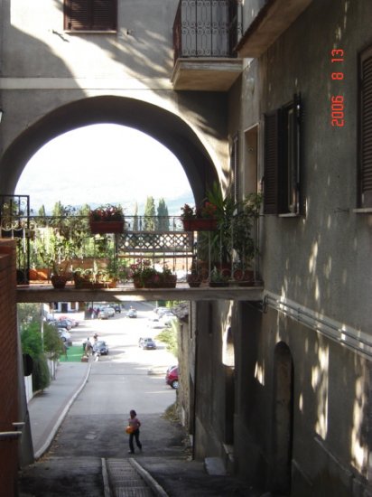 Inside looking out