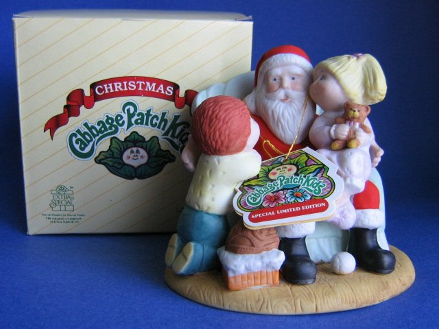 Cabbage Patch Kids figurine CHRISTMAS WISHES NIB 1984