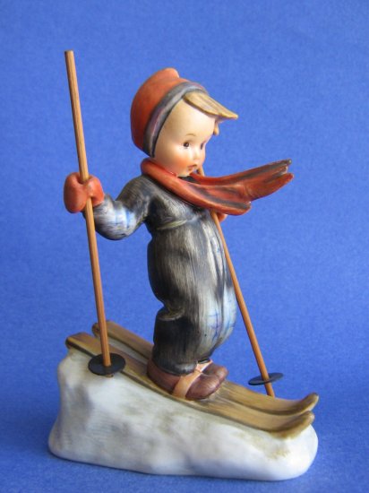 Hummel figurine SKIER HUM 59 TMK 3 Wood poles