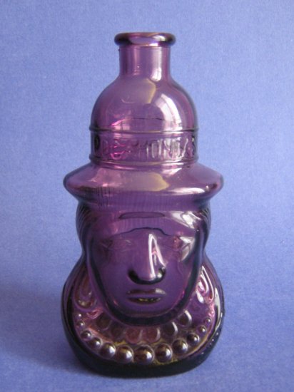 Wheaton Glass Bottle Pocahontas Purple 1971 Vintage