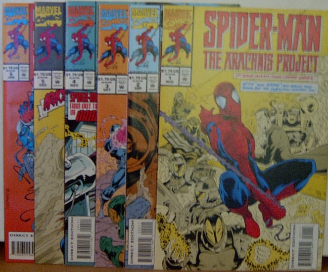 Spider-Man Arachnis Project 1-6