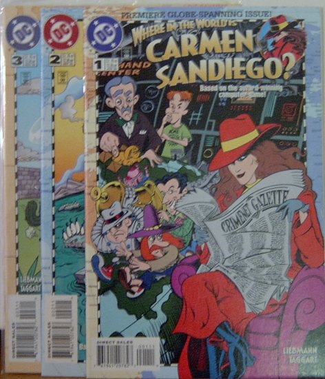 Where in the World is Carmen Sandiego 1-3