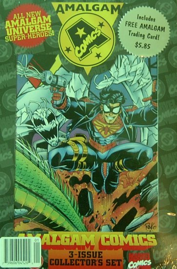 Amalgam Mint 3 pack in wrapper w/ Spider-Boy