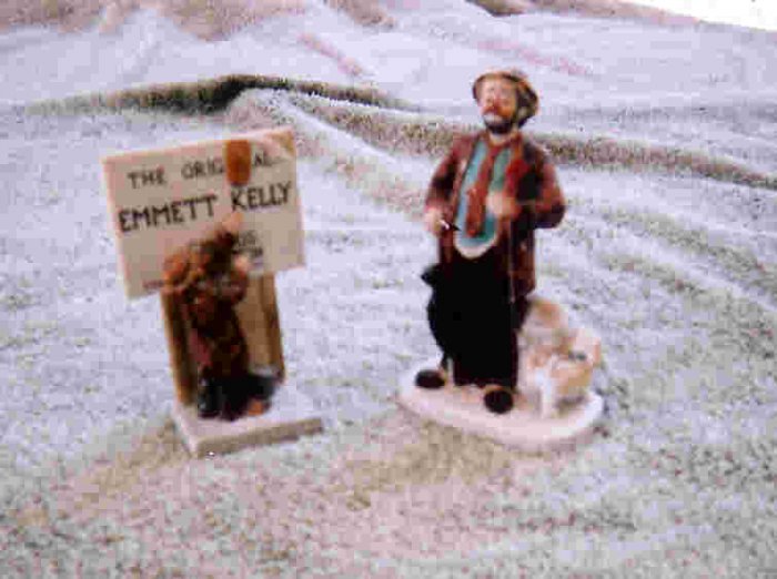 Emmett Kelly Statues