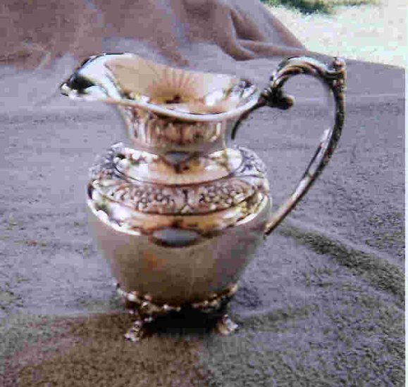 Antique Sterling Silver Water Pitcher