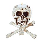 Skull Tripod Candleholder