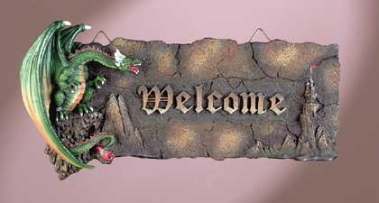 Welcome Plaque