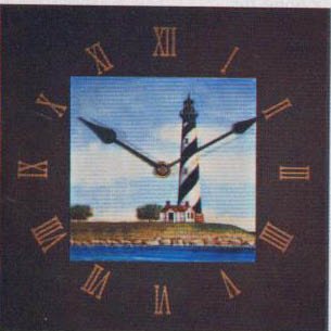 LightHouse Tile Wall CLock