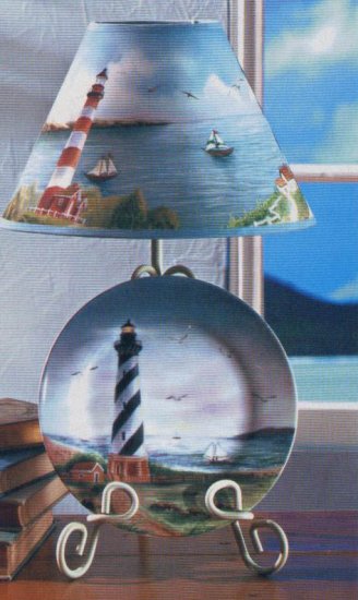Cape Hatteras Plate Lamp