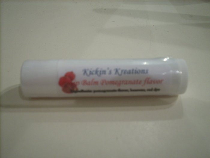 Lip Balm: Pomegrante