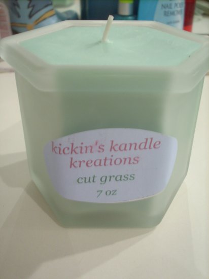 Soy Candle Cut Grass 7 oz