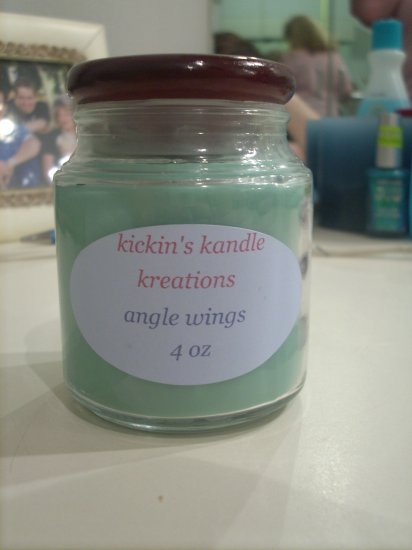 Angel Wings Candle