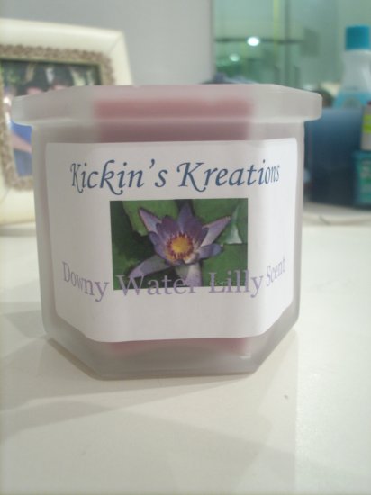 Downy Water Lilly Soy Candle