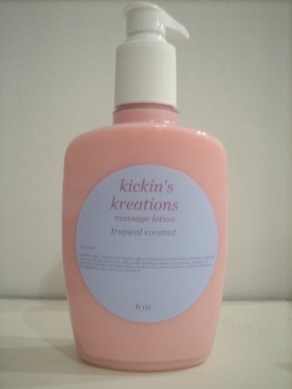 Massage Lotion: Tropical Paradise