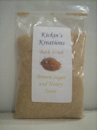 Bath Scrub: Brown Sugar And Honey