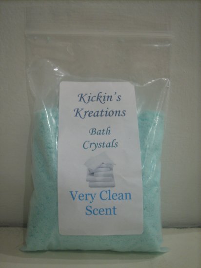 Bath Crystals: Very Clean Scent