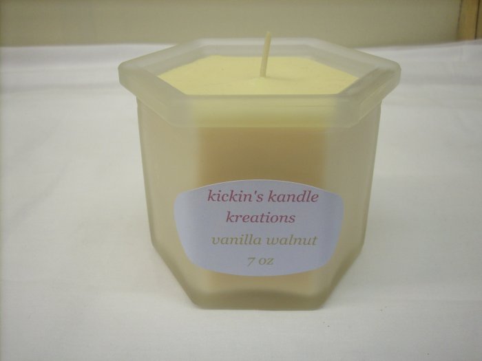 Vanilla Walnut Soy Candle 7 oz