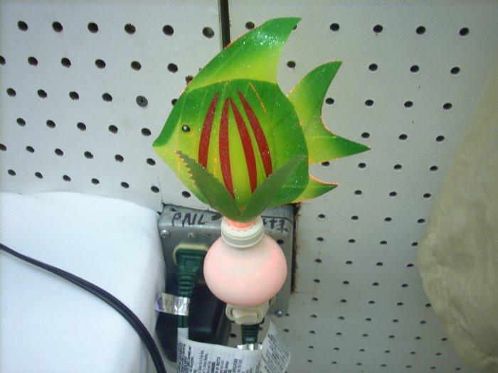 Fiber Optic Fish Night Light