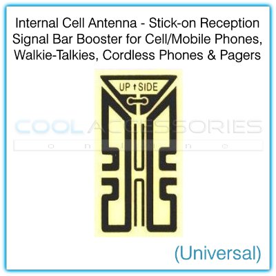Internal Universal Cell Antenna Stick-on Reception Signal Bar Booster