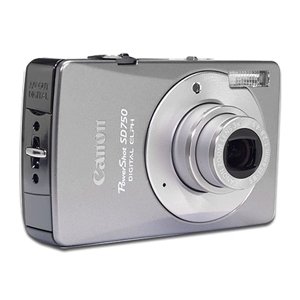 Canon PowerShot SD750 Silver Digital ELPH Camera