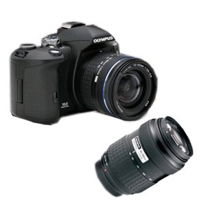 Olympus EVOLT E-510 with 14-42mm & 40-150mm Lens