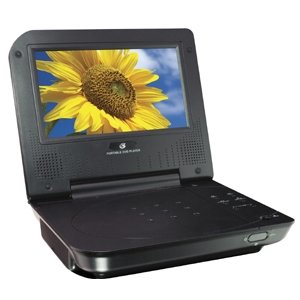 GPX PD708B Portable DVD Player