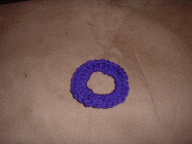 Purple Scrunchie