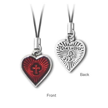 Sacred Heart Phone Charm