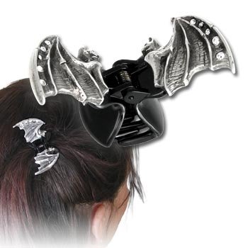 Crystal Bat Clip