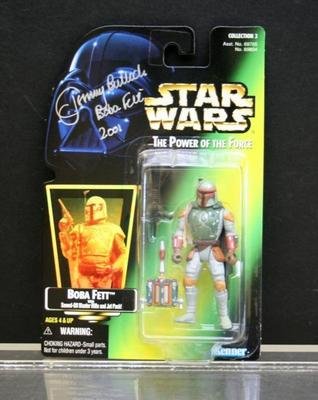 Bobba Fett Star Wars POF AUTOGRAPHED