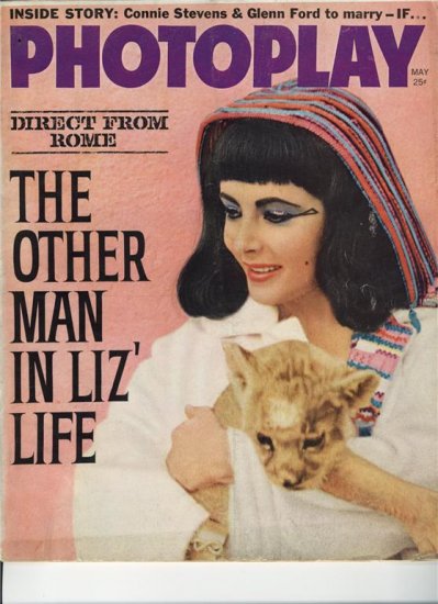 Elizabeth Taylor Photoplay May 1962