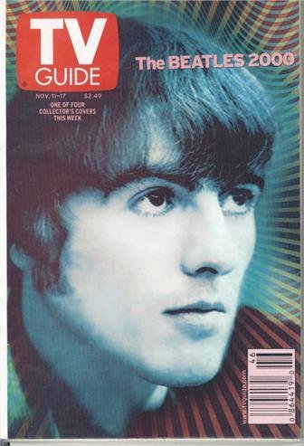 George Harrison Beatles 2000 TV Guide Nov 11-17 2000